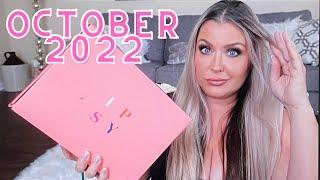 OCTOBER 2022 IPSY UNBOXING AND SWATCHES  HOTMESS MOMMA MD