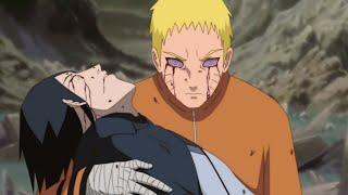 SASUKES DEATH in anime Boruto - Naruto took Sasukes eyes  Boruto Episode Fan Animation
