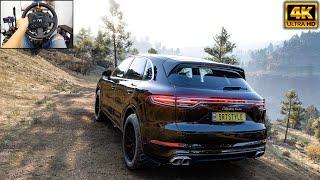 Offroading  Porsche Cayenne  Forza Horizon 5 - Thrustmaster TX gameplay