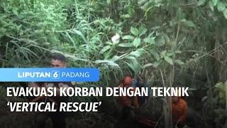 Korban Longsong Dievakuasi Sebabkan Arus Lalu Lintas Ditutup  Liputan 6 Padang