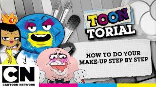 How To Do Your Make-Up Step by Step  Toontorial  @cartoonnetworkuk