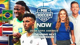 Brazil vs. Costa Rica Pregame Show  FOX Soccer NOW