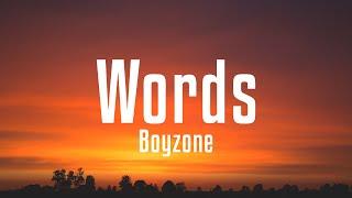 Boyzone - Words Lyrics