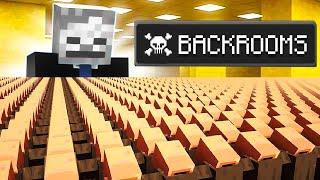 I Took 1000000 Villagers to The BACKROOMS