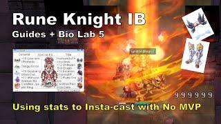 BB iRO Rune Knight IB - No MVP Insta-cast Spamming Iginition Break - Build Guides - IRO Chaos