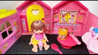 11 Minutes Satisfying with Unboxing Mell Chan Beautiful House  Mell Chan Doll ASMR Video