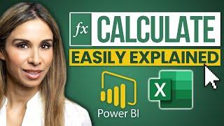 DAX CALCULATE Function Made Easy to Understand just one word