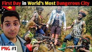 Travelling to Most Dangerous City in the World Port Moresby Papua New Guinea 