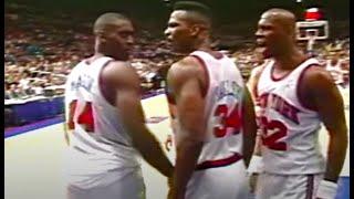 The TOUGHEST NBA Team Ever - New York Knicks HEATED Moments 1992-93 Rare Footage