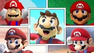 Evolution Of Mario In Super Smash Bros Series Moveset Animations & More