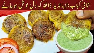 Perfect Kabab  Shami Kabab Recipe  These kababs are a favorite for any occasion