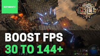 2023 BEST PC Settings for Path of Exile Maximize FPS & Visibility