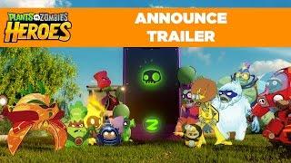 Plants vs. Zombies Heroes  Announce Trailer