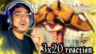 Is He Eren ?  Attack On Titan 3x20 Reaction