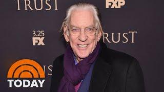 Tributes pour in for actor Donald Sutherland who died at 88