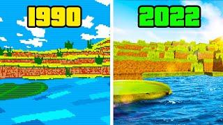 Evolution Of Minecraft  1990 - 2022