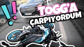 KAZA YAPTIM  TOGGa Çarpıyordum #motovlog