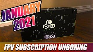 January FPVCRATE  2021  Unboxing & Review