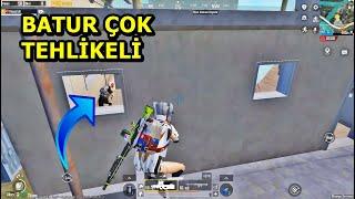 BATUR ÇOK TEHLİKELİ  HER YERE DALDIM ONE MAN SQUAD PUBG MOBİLE