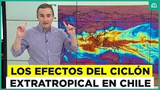 Alerta meteorológica para Chile Ciclón extratropical trae lluvias y vientos desde el pacífico