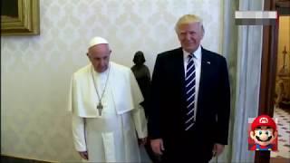 Pope Francis Slaps Donald Trump For Touching Him