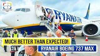 TRIP REPORT  Perfect Flight on Ryanair 737 MAX  Mallorca to London  RYANAIR 737 MAX