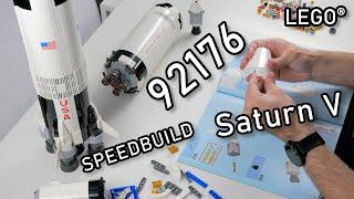 LEGO 92176 Speedbuild  LEGO Saturn V  LEGO Apollo  Speed Build 92176 LEGO Creator 2020 LEGO NASA