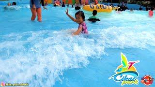 Berenang dan bermain air di CIKAO WATERPARK - Kolam ombak mandi busa dan kolam renang pasir pantai