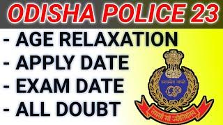 4790 - Odisha police Constable Recumbent 2023  Full Details All Doubts clear @odishaactivity