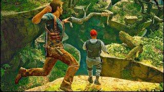 Uncharted 4 Remastered — Aggressive Stealth Kills Island Jungle  PS5