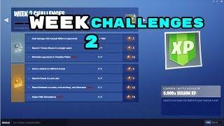 *NEW* Week 2 Challenges Guide Fortnite  Fortnite Season 5 