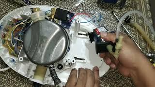 How to replace philips steam iron water pump GC8616