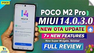POCO M2 Pro New MIUI 14.0.3.0 Update Full Features Review  MIUI 14 Poco M2 Pro New Update Features