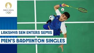 Lakshya Sen beats Chou Tien Chen in Mens Badminton Singles Quarter-Finals   Paris 2024 Highlights