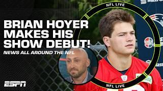 Former Pats QB Brian Hoyer makes his DEBUT  + QBs looking to get paid & MORE   NFL Live