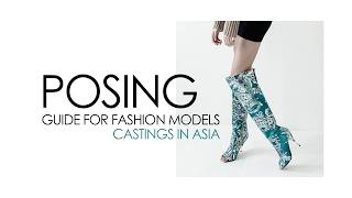 Modeling Poses tutorial  Posing guide for fashion models Asian fashion industry