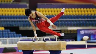 Aspire Grad represents Qatar in Art Gymnastics World Cup  خريج أسباير يمثل قطر في كأس العالم للجمباز