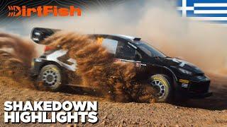 The ROUGHEST of all time? Shakedown Highlights  WRC Acropolis Rally Greece 2024