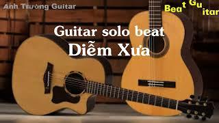 Karaoke Diễm Xưa - Trịnh Công Sơn Guitar Solo Beat Acoustic  Anh Trường Guitar