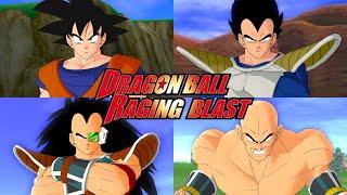 Dragon Ball Raging Blast - Saiyan Saga 4K 60FPS