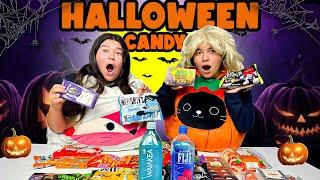 Last to Stop Eating Halloween Candy Wins $100 * Izzy Chocked*