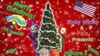 Merry Christmas Teletubbies - Vol. 2 - Tinky Winky & Pos Presents 1999 - US