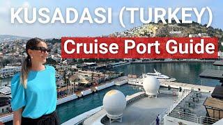 Kusadasi Turkey Cruise Port Guide  Top Things to Do in Kusadasi 4K