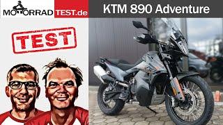 KTM 890 Adventure  Test deutsch