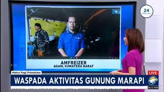 live sabtu pagi 20 jan 2024. erupsi marapi dan BIM sempat tutup sementara