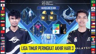 Bahasa MY PMGC 2021 Liga Timur  Finals Day 3  PUBG MOBILE Global Championship