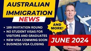 Latest News Australian Migration End of 2024 Financial Year 189 results Student changes NSW DAMA