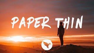 Illenium - Paper Thin Lyrics ft. Tom Delonge