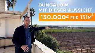 Haus in Spanien ️ Schöner Bungalow mit Aussicht und Poolbereich in El Moncayo Guardamar