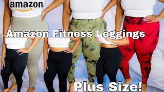 THE BEST AMAZON WORKOUT LEGGINGS Plus Size Edition  Try On  2023